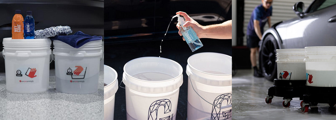 2 Bucket Car Wash Method