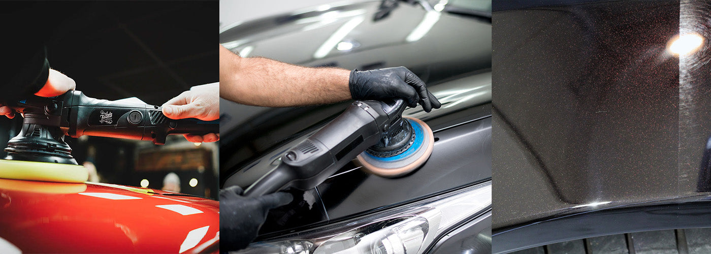 Machine Polishing To Achieve Paint Correction