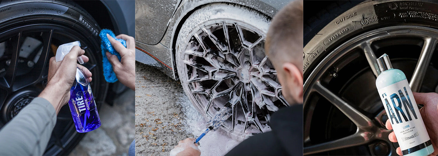 The Best Way To Clean & Coat Your Tires