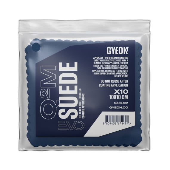 Gyeon Q2M Suede EVO Applicators 10x10 (10 pack)