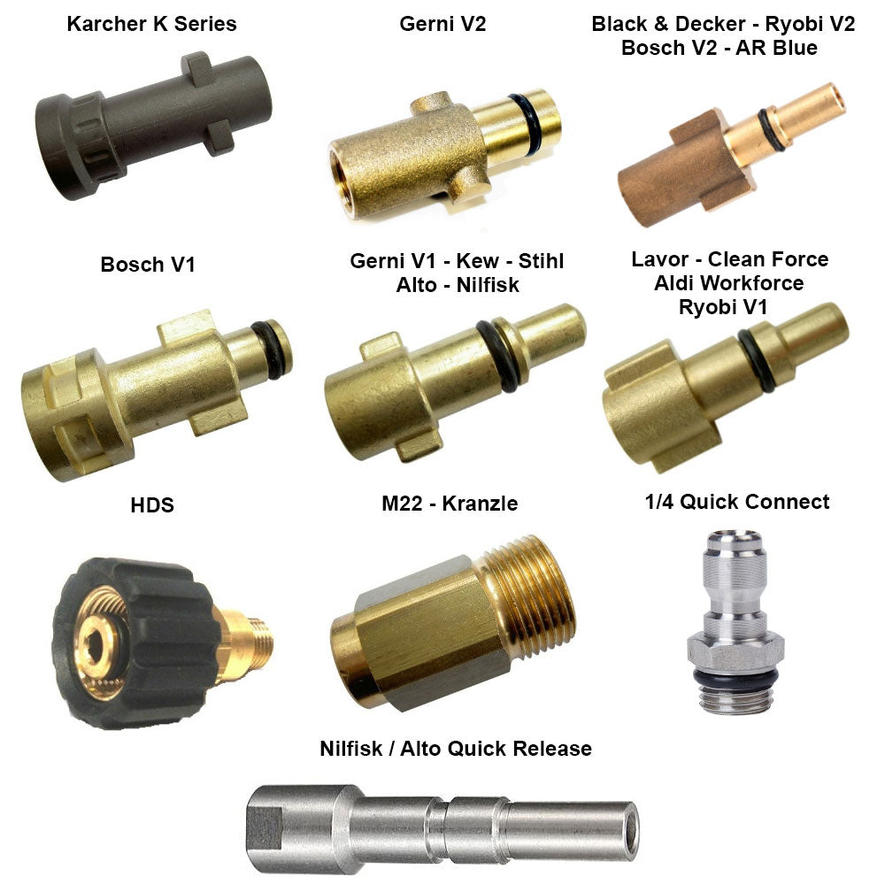 Mint Snow Foam Lance Connectors